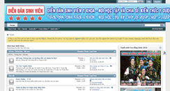 Desktop Screenshot of diendansinhvien.net